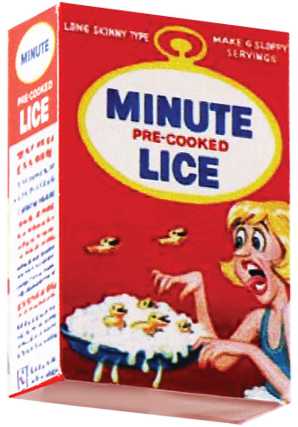 Wacky Packages Minis - Minute Lice (plus 4 Mystery)