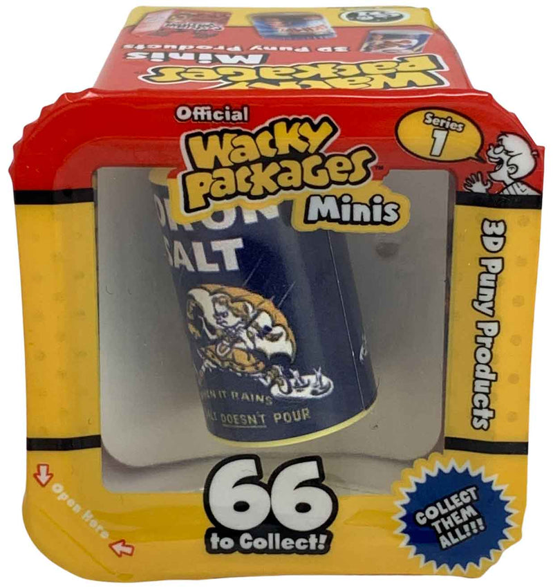 Wacky Packages Minis - Moron Salt (plus 4 Mystery)