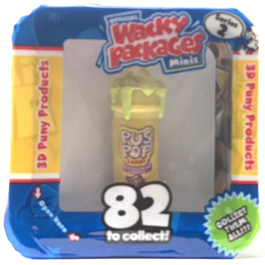 Wacky Packages Minis - Pus Pop (plus 4 Mystery) - Series 2