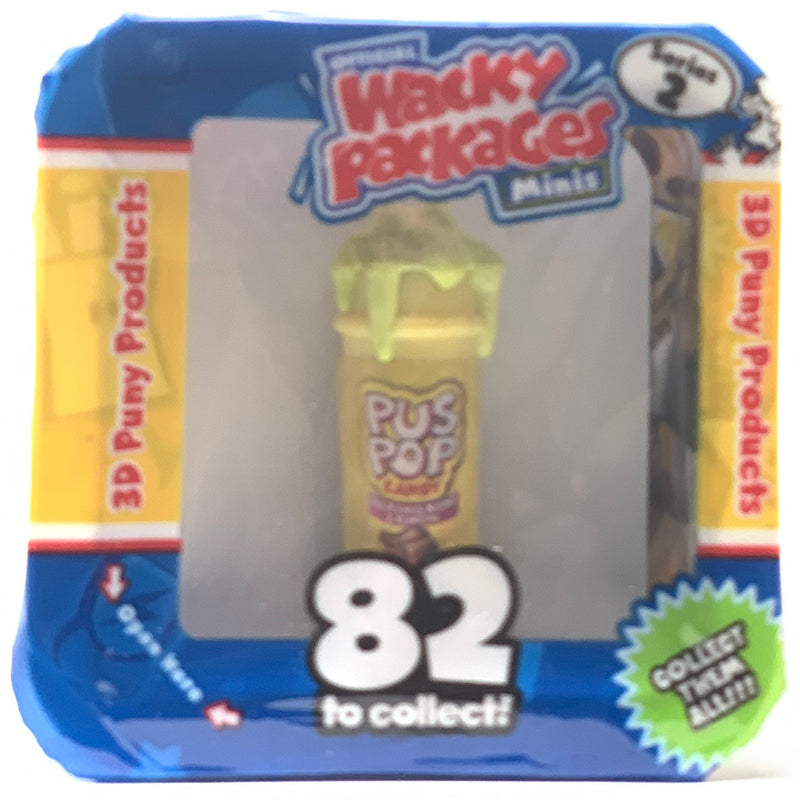 Wacky Packages Minis - Pus Pop (plus 4 Mystery) - Series 2