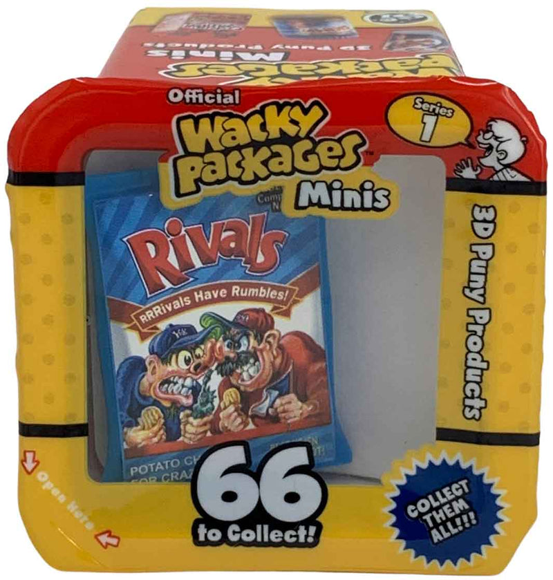 Wacky Packages Minis - Rivals (plus 4 Mystery)