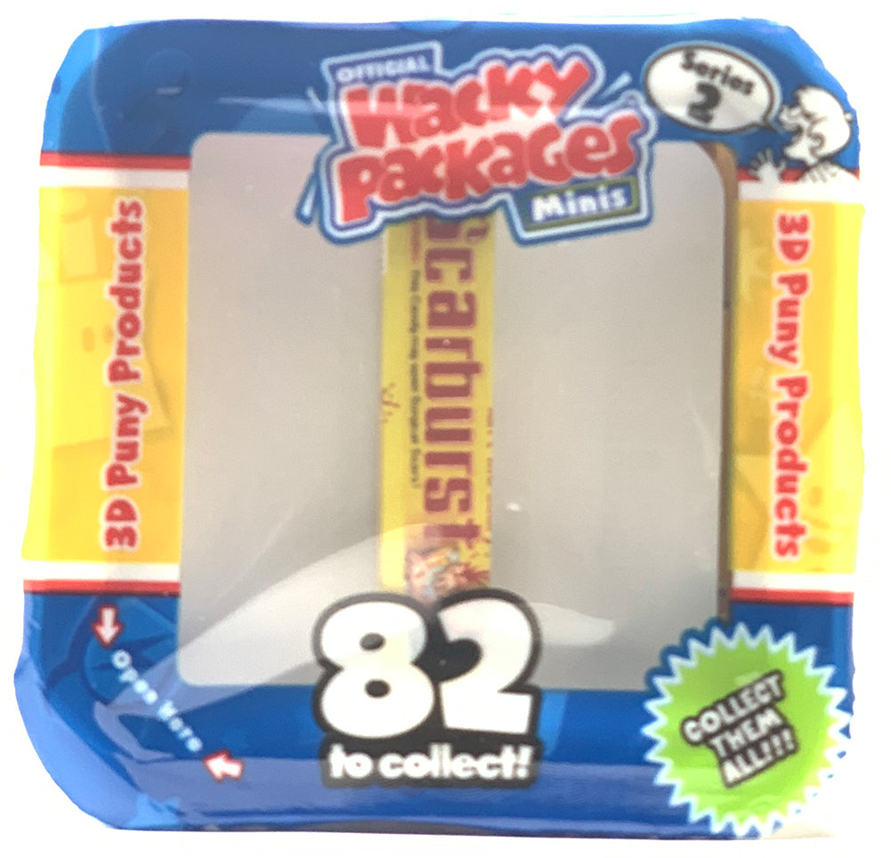 Wacky Packages Minis - Scarburst (plus 4 Mystery) - Series 2