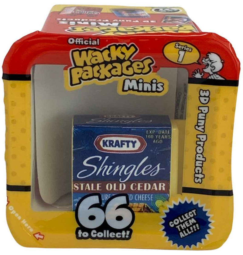 Wacky Packages Minis - Shingles (plus 4 Mystery)