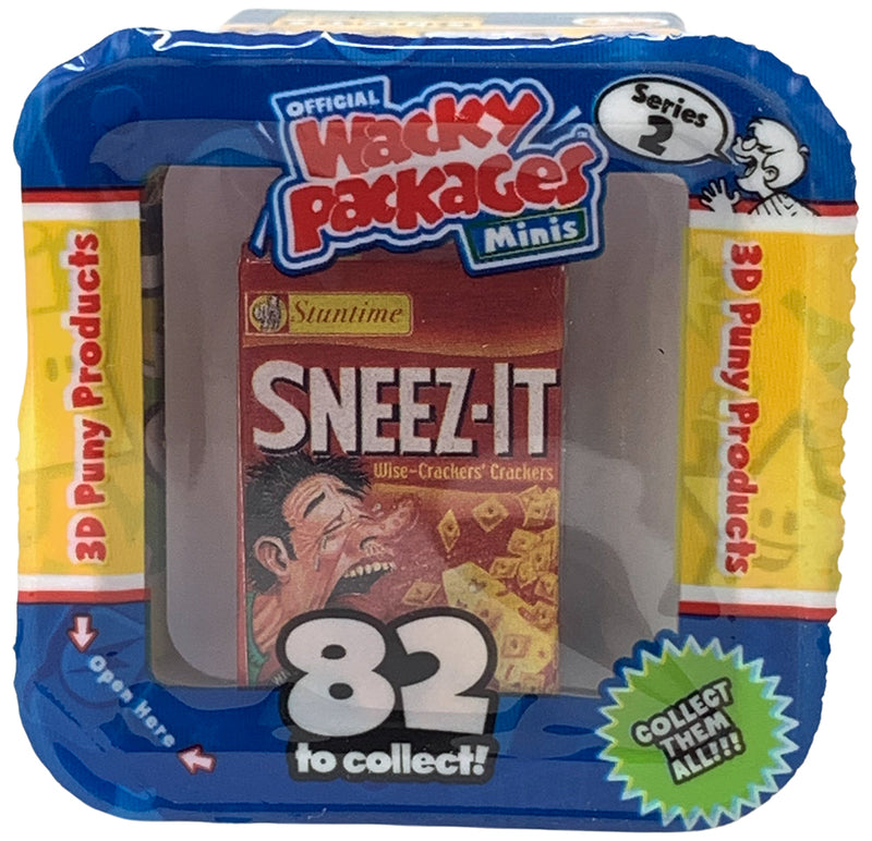 Wacky Packages Minis - Sneez-It (plus 4 Mystery) - Series 2