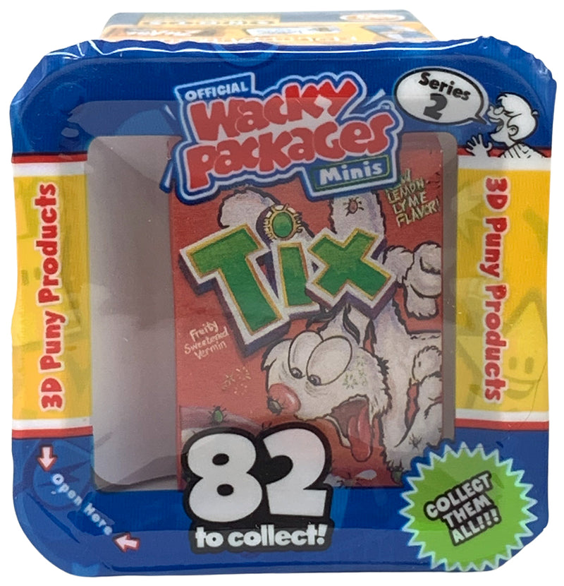 Wacky Packages Minis - Tix (plus 4 Mystery) - Series 2