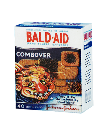 Wacky Packages Minis - Bald Aid (plus 4 Mystery) - Series 2 look inside