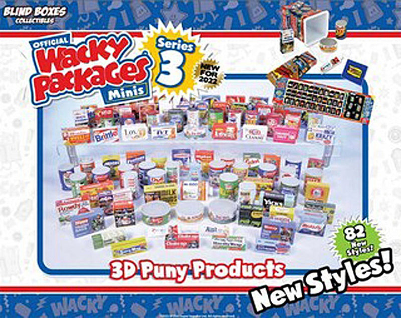 World's Smallest Wacky Packages Minis Series 3 Mystery Pack (Bundle of 3) poster