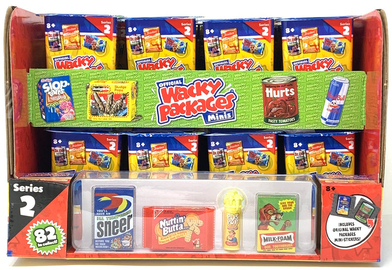 Wacky Packages Minis Series 2 Mystery (Sealed case of 24 Packs)