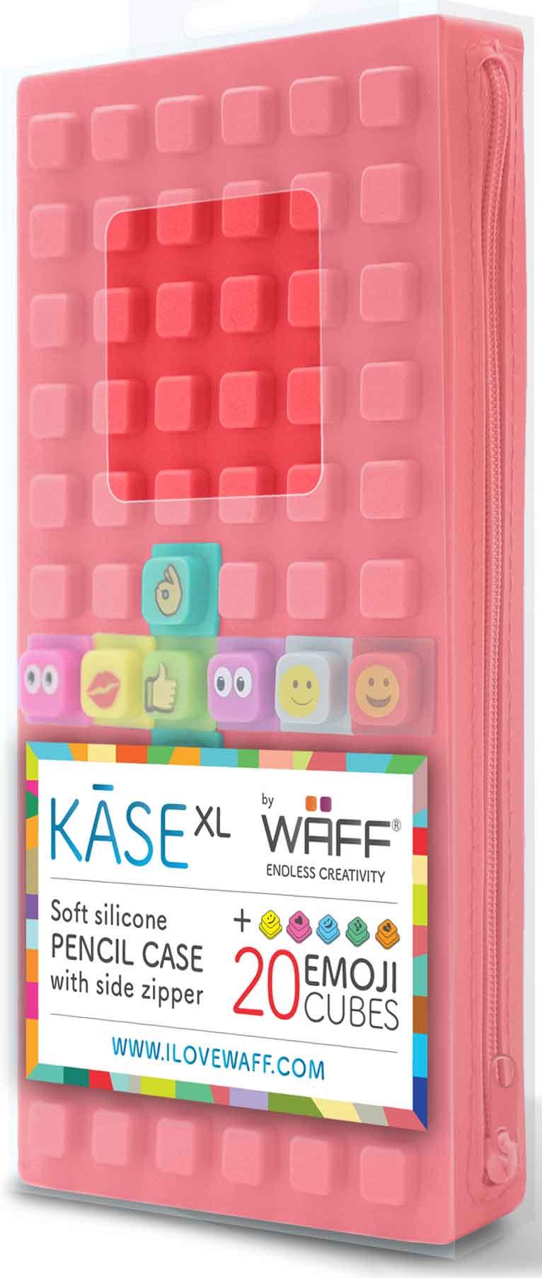 Waff Pencil Case (Red) in package