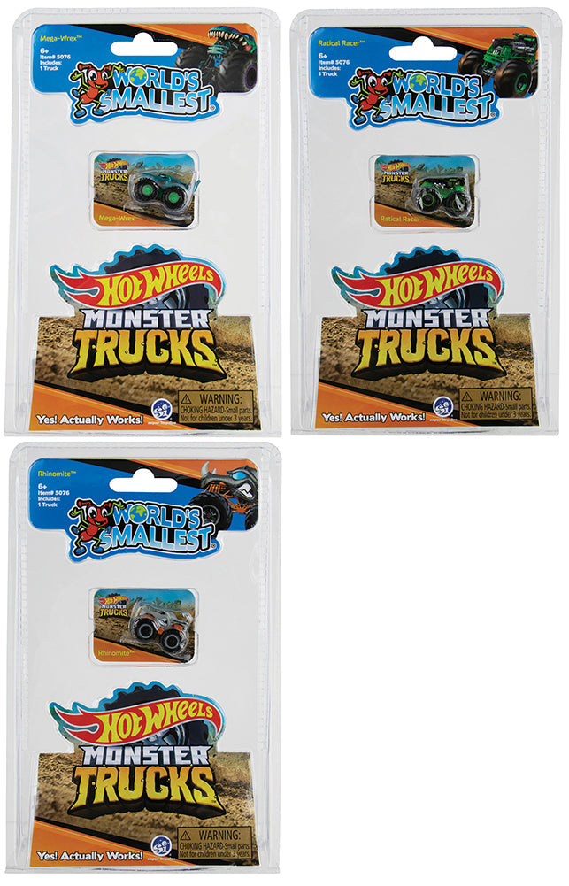 World’s Smallest Hot Wheels Monster Trucks Series 3 - (Random)