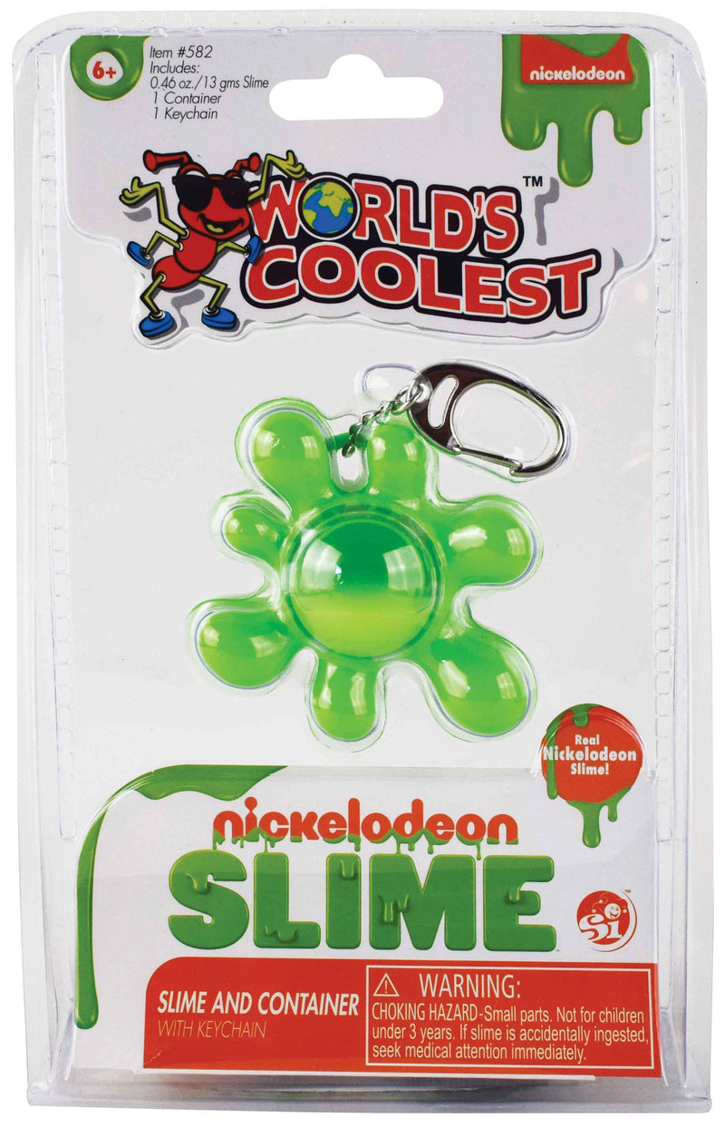World's Coolest Nickelodeon Slime keychain