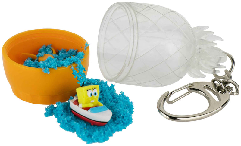 World’s Coolest SpongeBob SquarePants pineapple under the sea keychain in action
