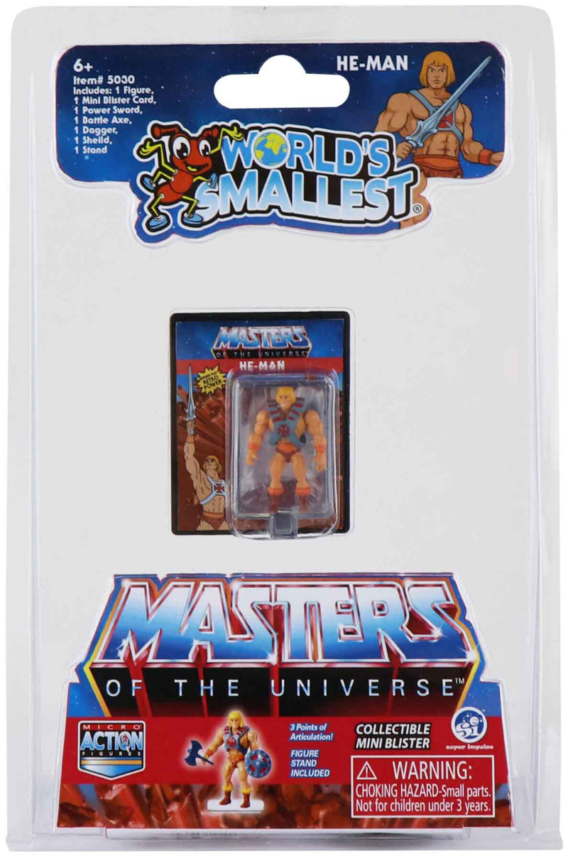 World's Smallest Masters of the Universe Micro Action Figures (He-Man)