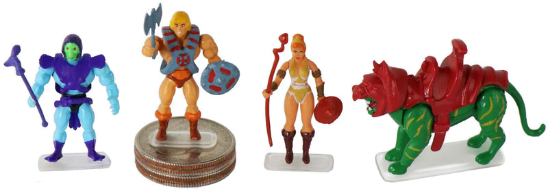 World's Smallest Masters of the Universe Micro Action Figures (Complete Set)