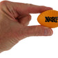 World’s Smallest Nerf Football in hand