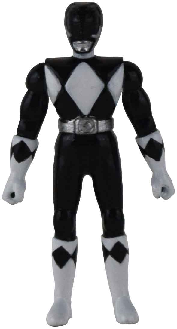 World's Smallest Power Ranger Action Figure - Black