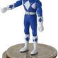 World's Smallest Power Ranger Action Figure - Blue on quarters