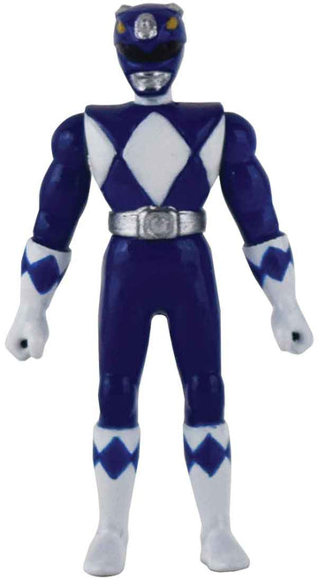 World's Smallest Power Ranger Action Figure - Blue