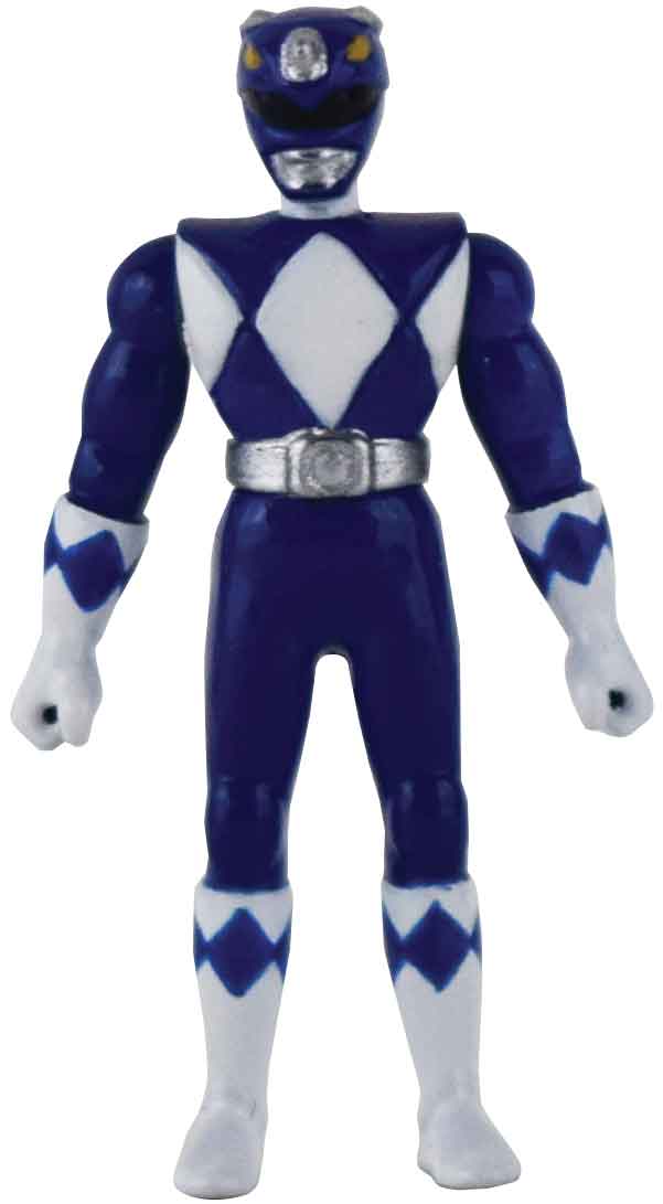 World's Smallest Power Ranger Action Figure - Blue