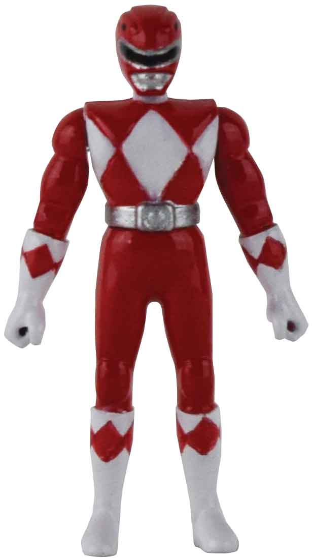 World's Smallest Power Ranger Action Figure - Red