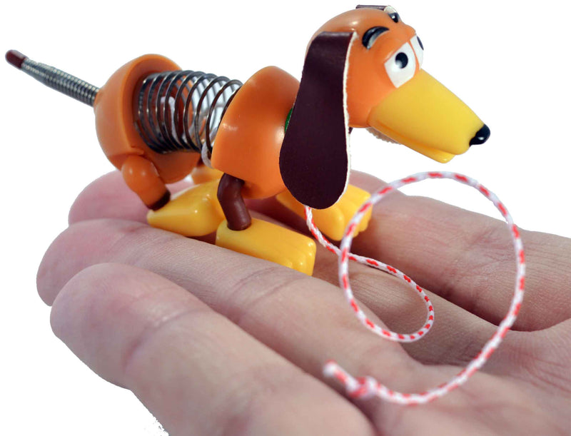 World Smallest Slinky Dog in palm