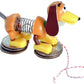 World Smallest Slinky Dog on string