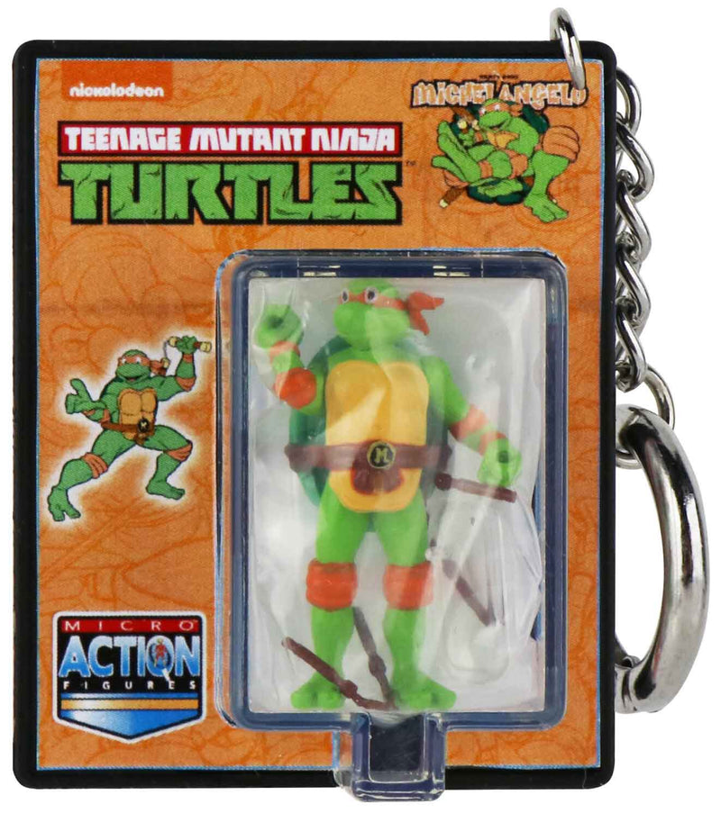 World's Smallest Teenage Mutant Ninja Turtles Michelangelo keychain