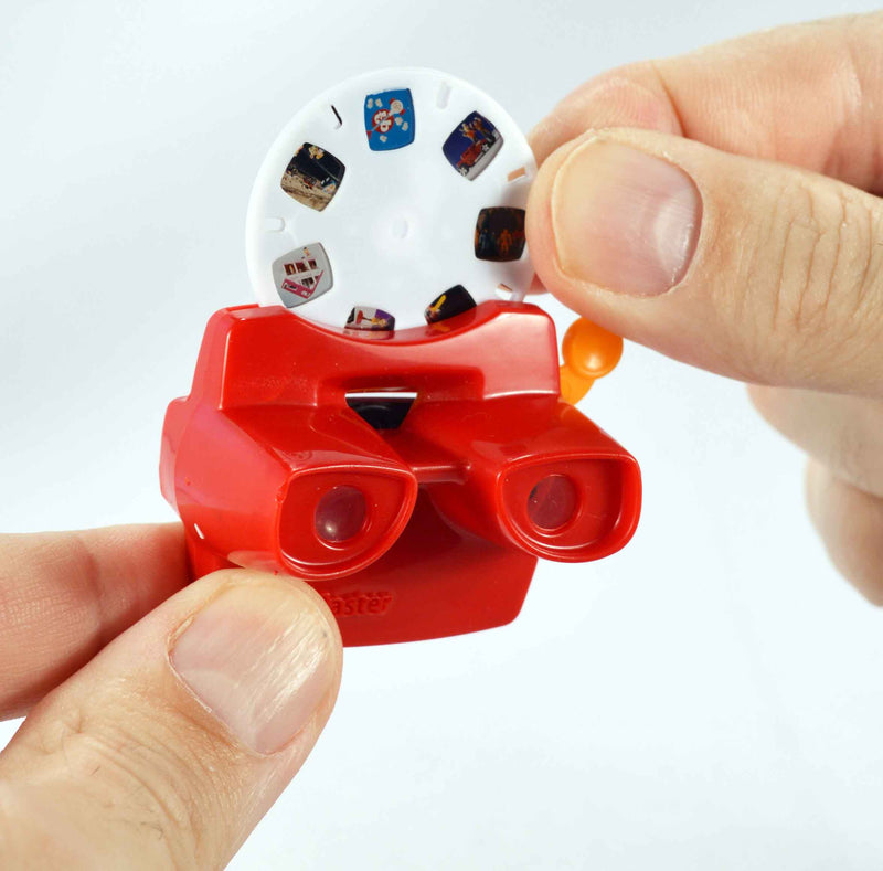 World's Smallest Fisher Price Viewmaster in action