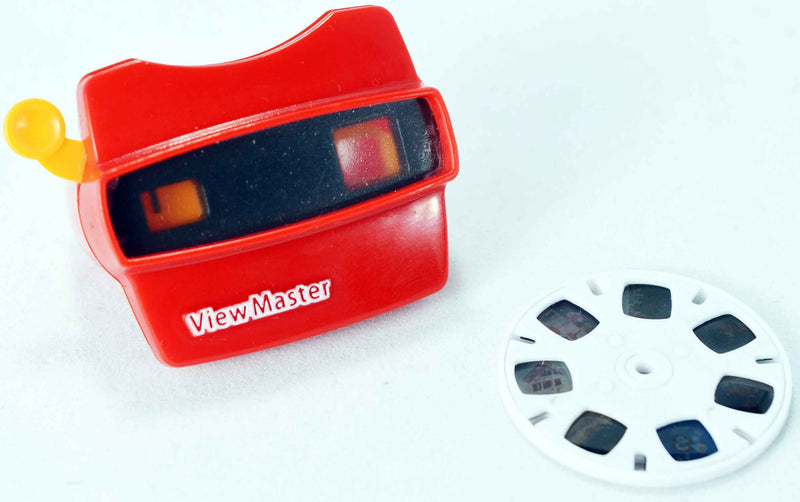 World's Smallest Fisher Price Viewmaster on display