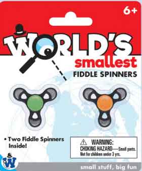 Worlds Smallest Spring Walker (by Westminster) fiddle spinner