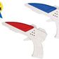 2-Pack World's Smallest Laser Gun – Westminster 4025, Miniature Toy Pistol, Space Theme