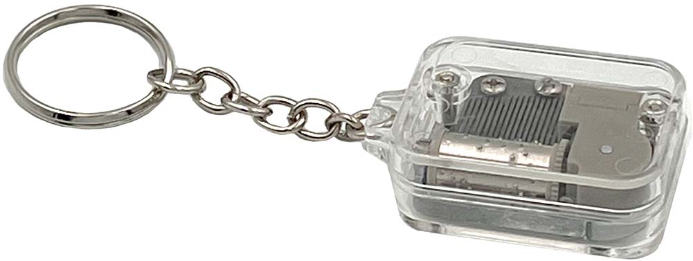 World's Smallest Music Box (by Westminster) close up