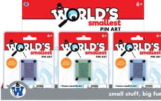 Worlds Smallest Pin Art full case (by Westminster)