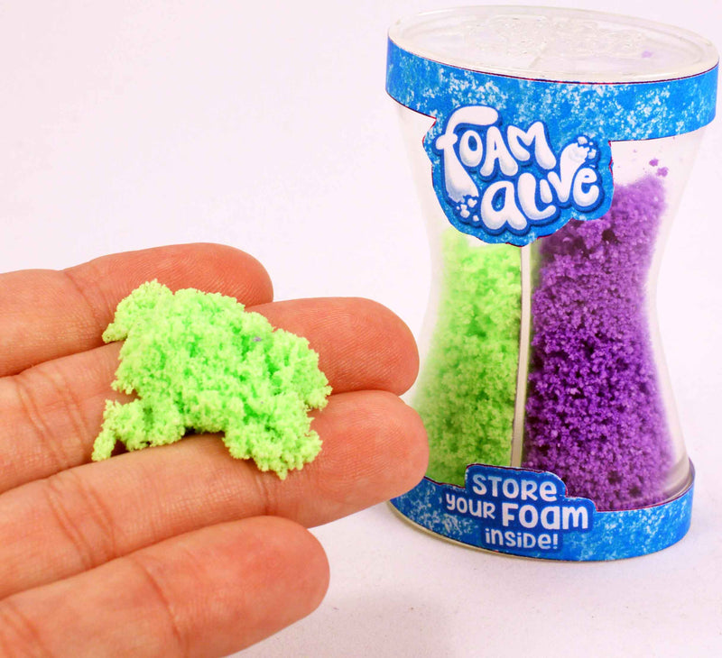 World's Smallest toys Foam Alive in hand
