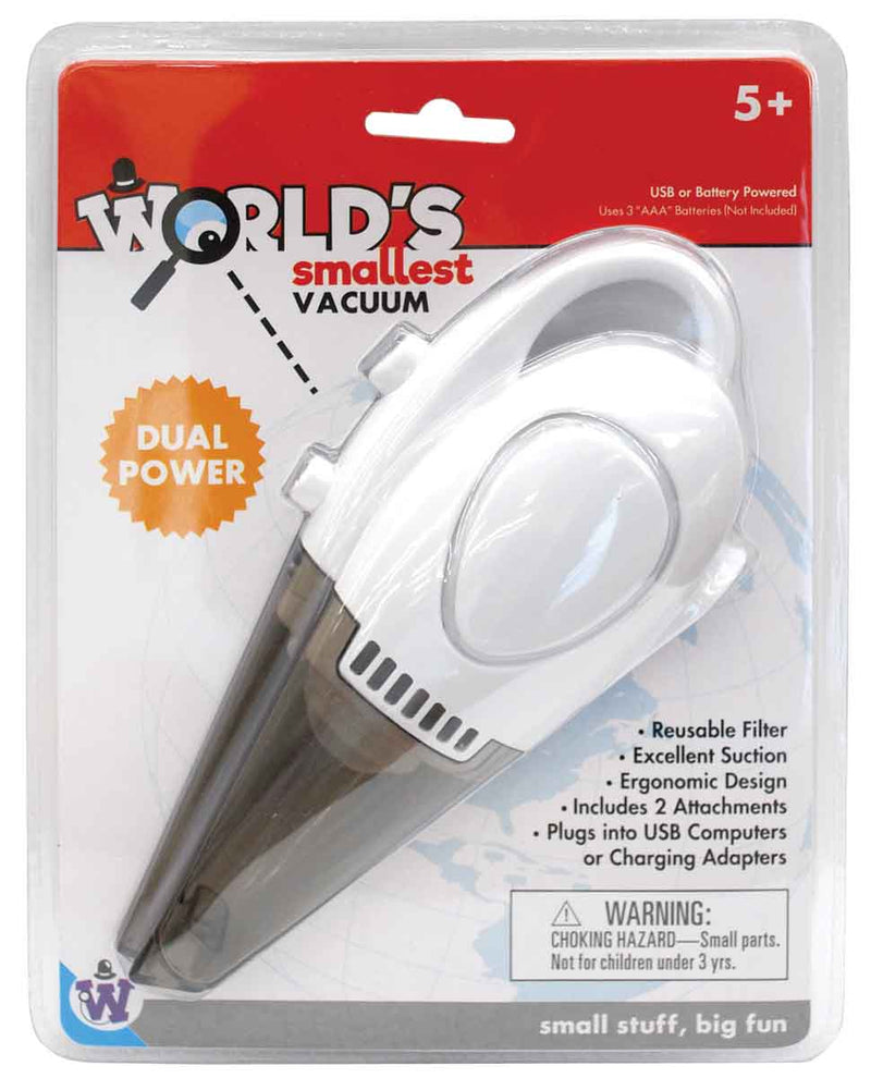 Worlds Smallest Vacuum -by Westminster (Cordless) Dual Powered - Battery or USB