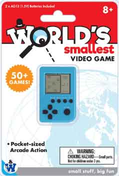 Worlds Smallest Video Game (by Westminster)