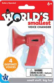 Worlds Smallest Voice Changer (by Westminster)