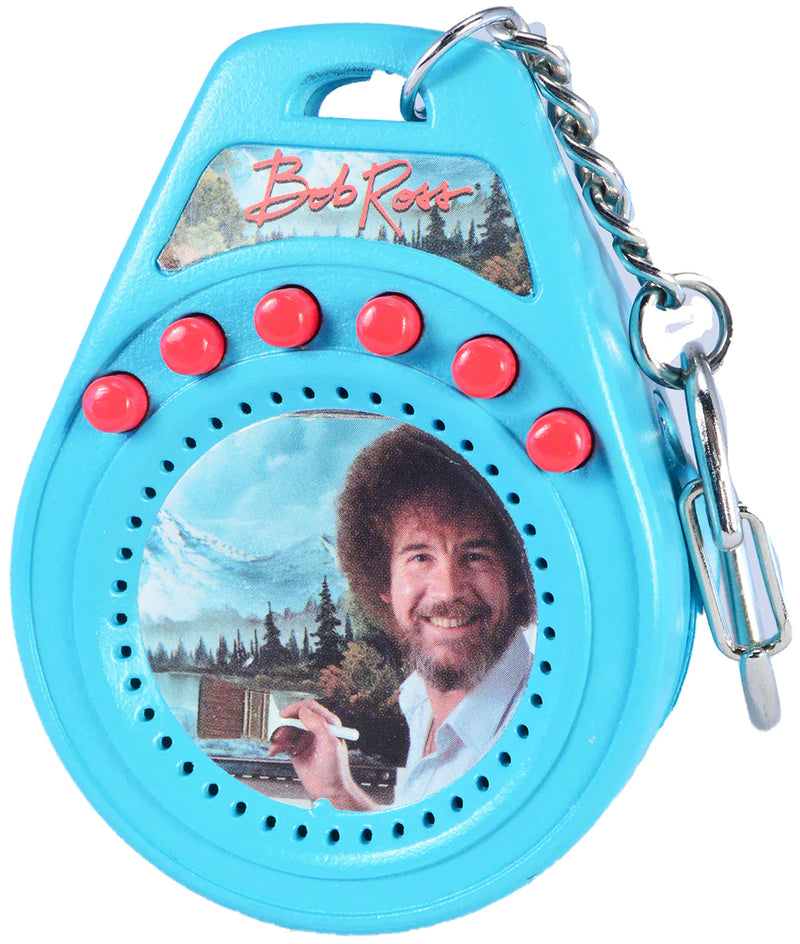 World’s Coolest Bob Ross Talking Keychain in action