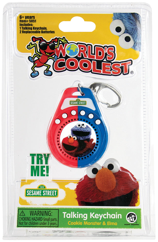 World’s Coolest Sesame Street Talking Keychain