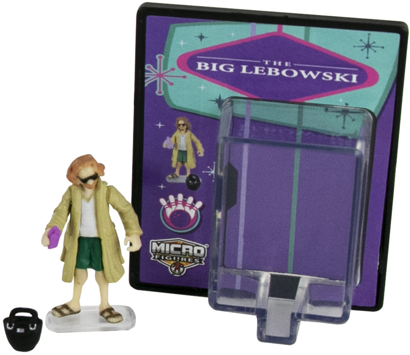 World’s Smallest The Big Lebowski Micro Figures - Dude in action