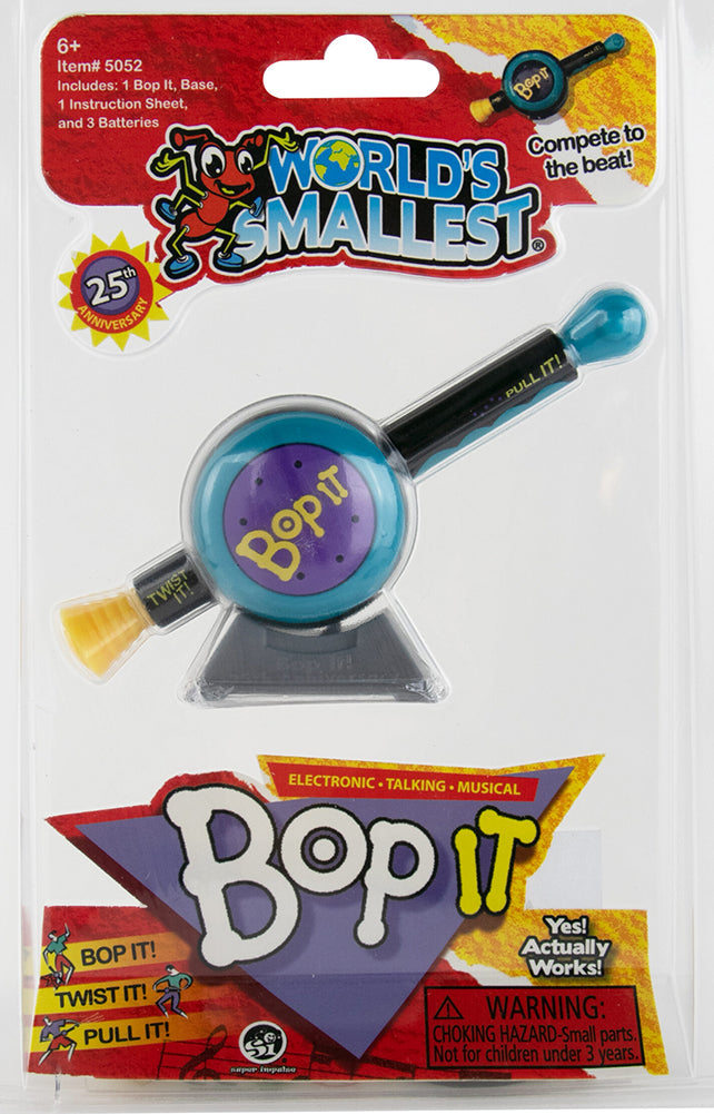 World's Smallest toys (Bundle of 4 New Activities - February 2022) Bop It