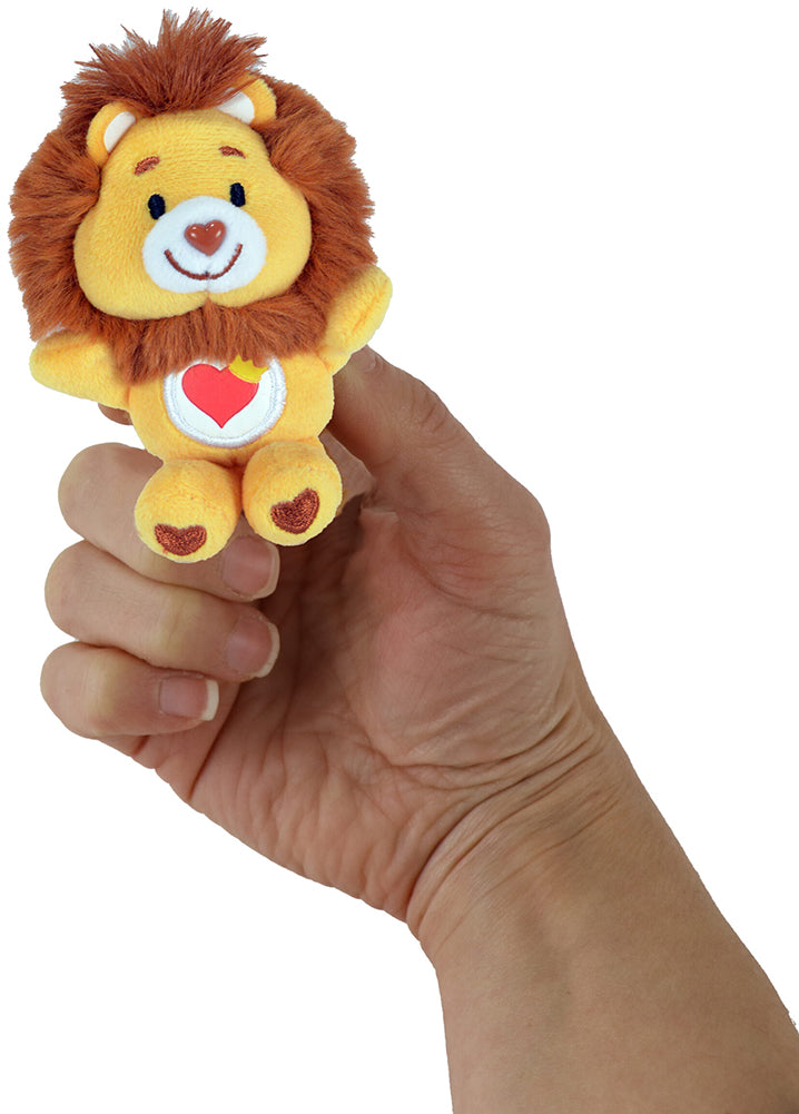 World’s Smallest Care Bears Series 3 - Brave heart lion in hand