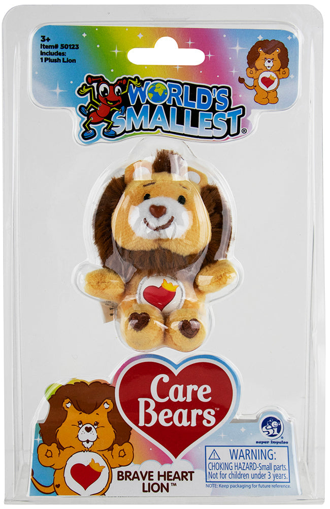 World’s Smallest Care Bears Series 3 - brave heart lion in package