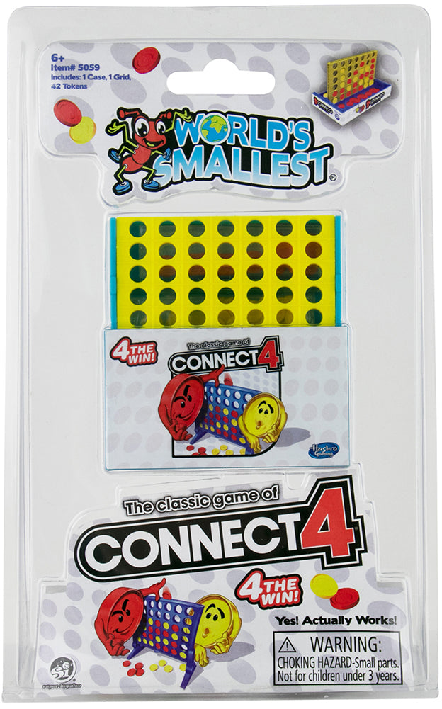 World's Smallest toys (Bundle of 3 New Game Arrivals -February 2022) connect 4