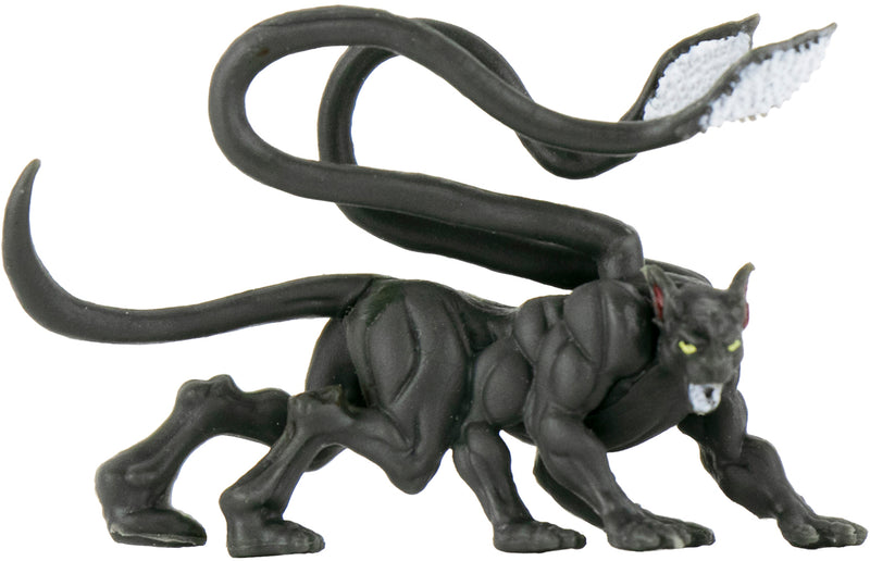 World's Smallest Dungeons & Dragons Micro Action Figures (Displacer Beast) in action