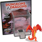 World's Smallest Dungeons & Dragons Micro Action Figures (Complete Set Bundle of 4) red dragon