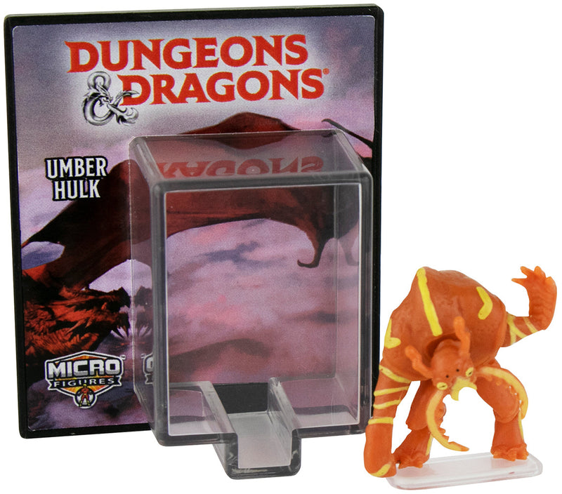 World's Smallest Dungeons & Dragons Micro Action Figures (Complete Set Bundle of 4) umber hulk