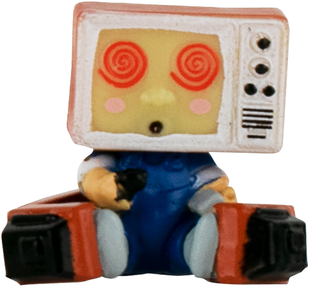 World's Smallest (GPK) Garbage Pail Kids (Geeky Gary) in action