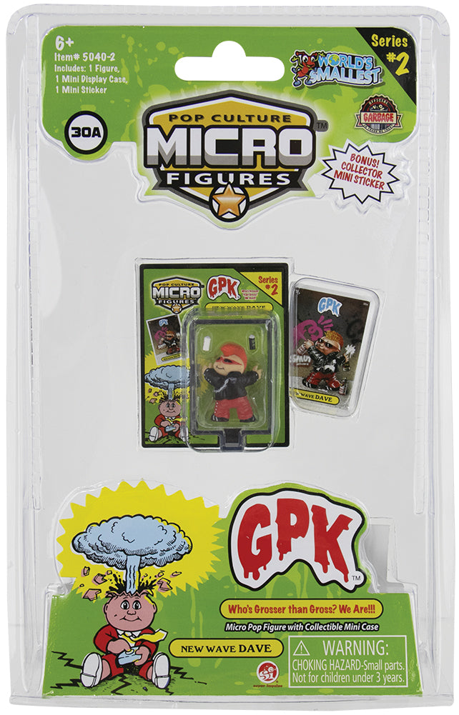 World's Smallest (GPK) Garbage Pail Kids Series 2 (Bundle of 6