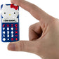 World’s Smallest Hello Kitty® Calculator - Blue in hand